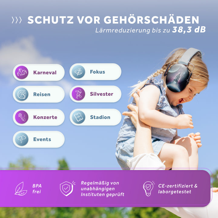 SCHALLWERK® Kiddies | Hearing protection for children