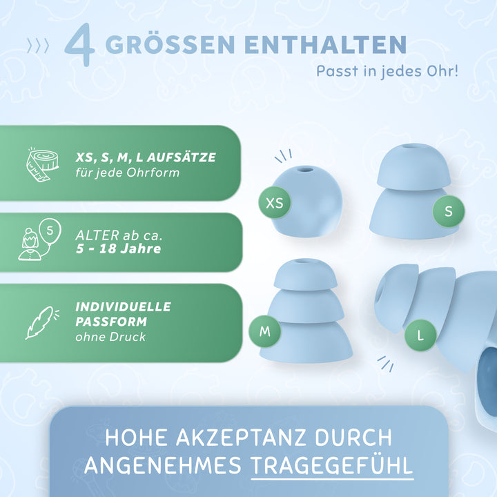 Kids+ | Gehörschutz Ohrstöpsel für Kinder