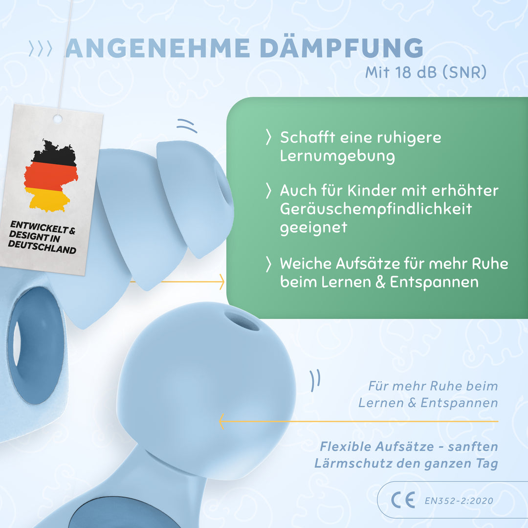 Kids+ | Gehörschutz Ohrstöpsel für Kinder