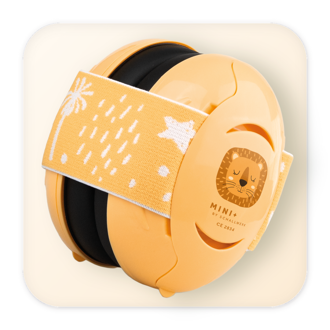 Mini+ | Gehörschutz für kleinen Kopfumfang (UV Druck)