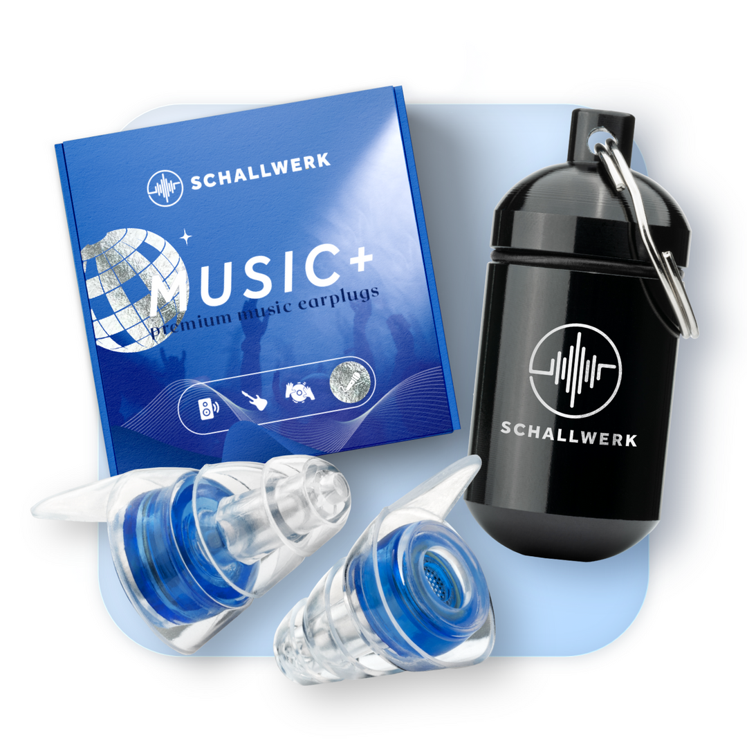 Music+ | Gehörschutz Ohrstöpsel für Konzerte & Musiker