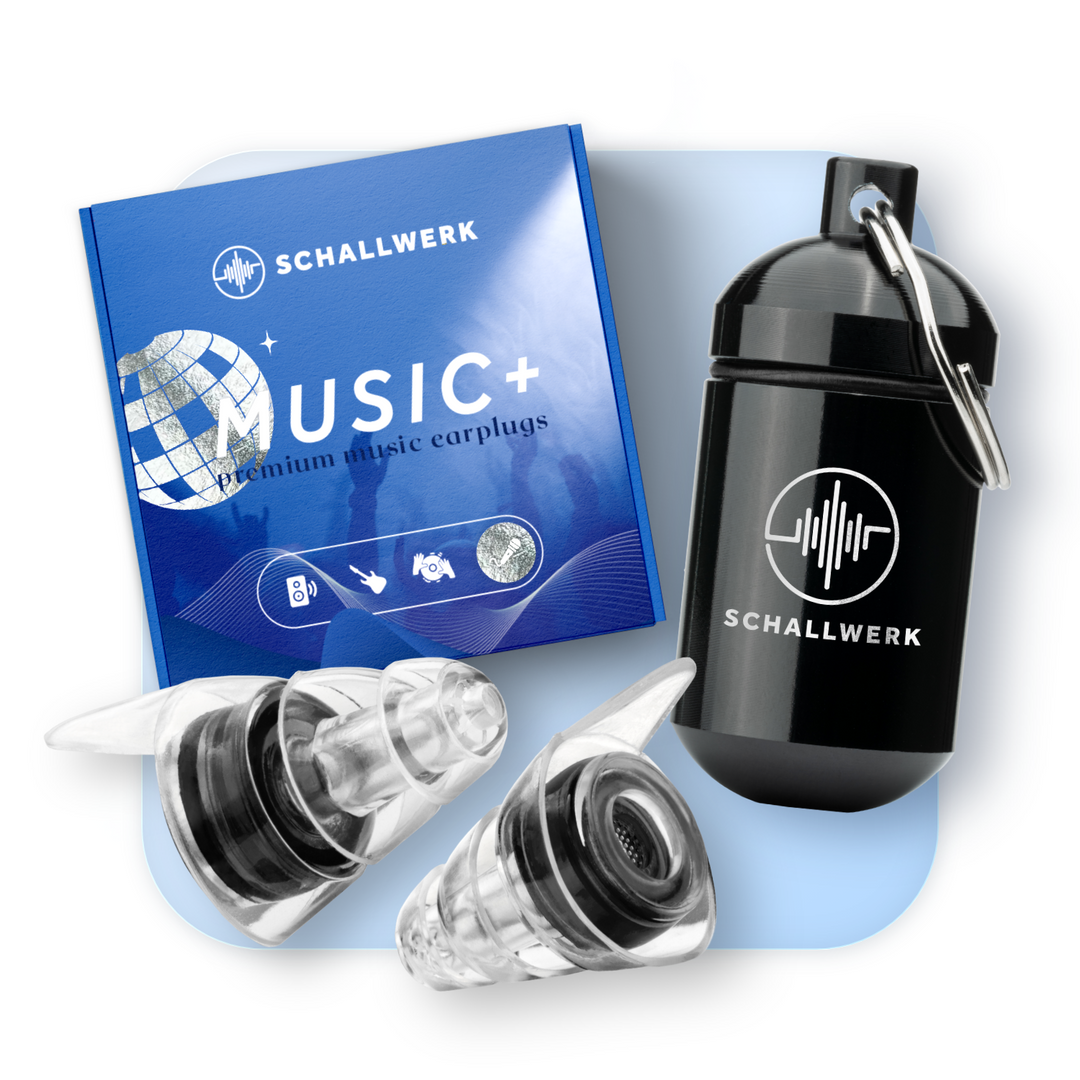 Music+ | Gehörschutz Ohrstöpsel für Konzerte & Musiker