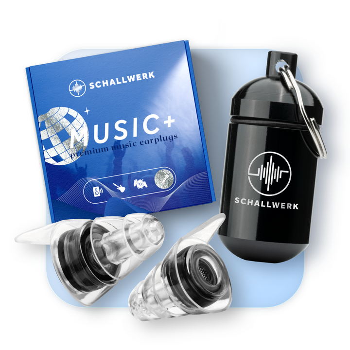 Music+ | Gehörschutz Ohrstöpsel für Konzerte & Musiker