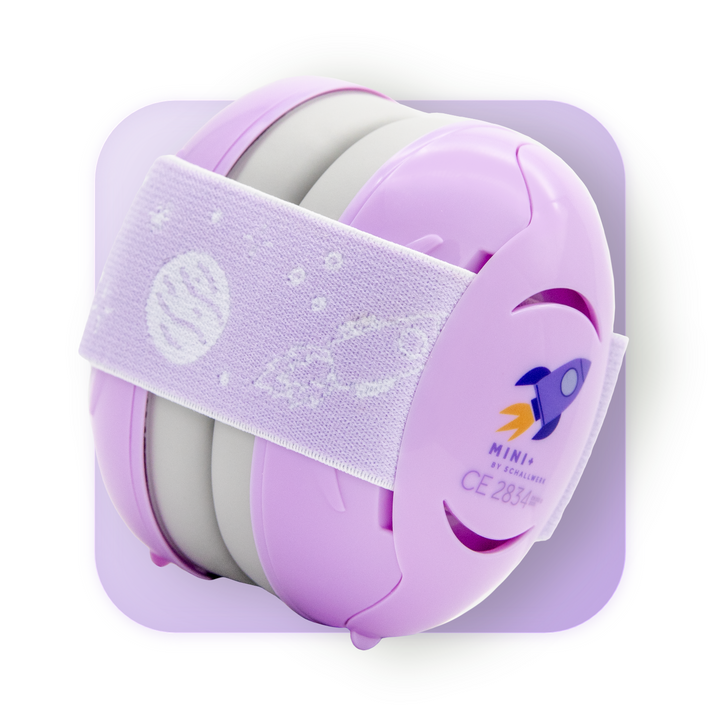 Mini+ | Gehörschutz für kleinen Kopfumfang (UV Druck)