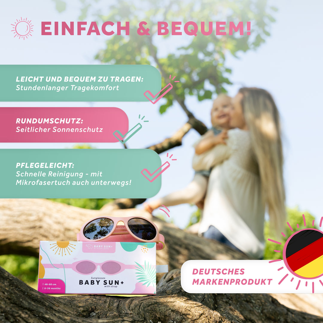 baby sun Sonnenbrille von SCHALLWERK in rosa produktinformationen