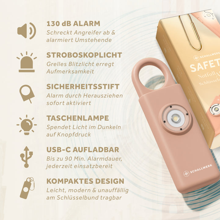 Safety+ | Emergency Alarm Keychain