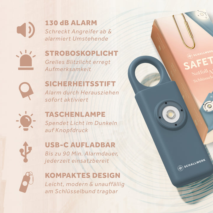 Safety+ | Emergency Alarm Keychain