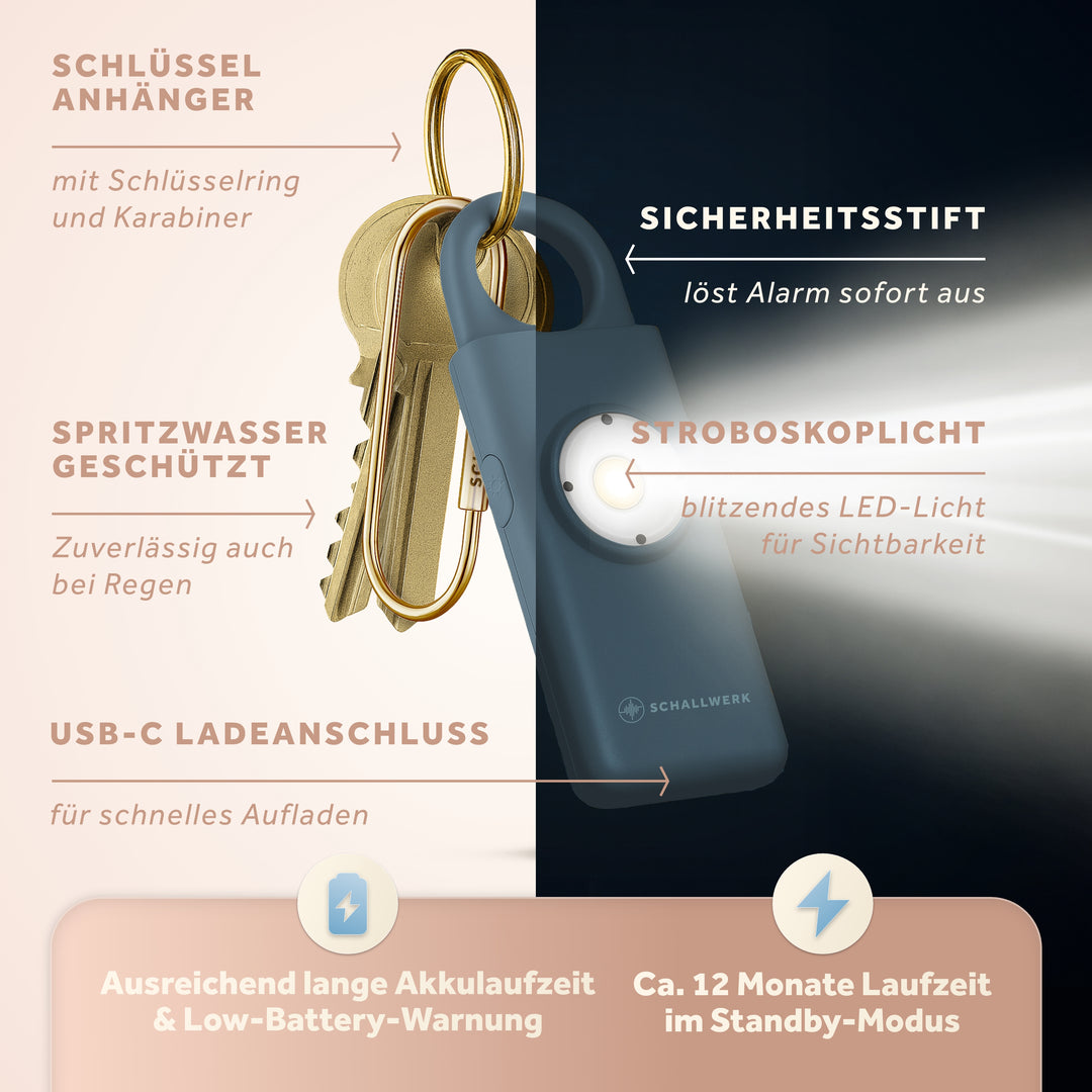 Safety+ | Emergency Alarm Keychain