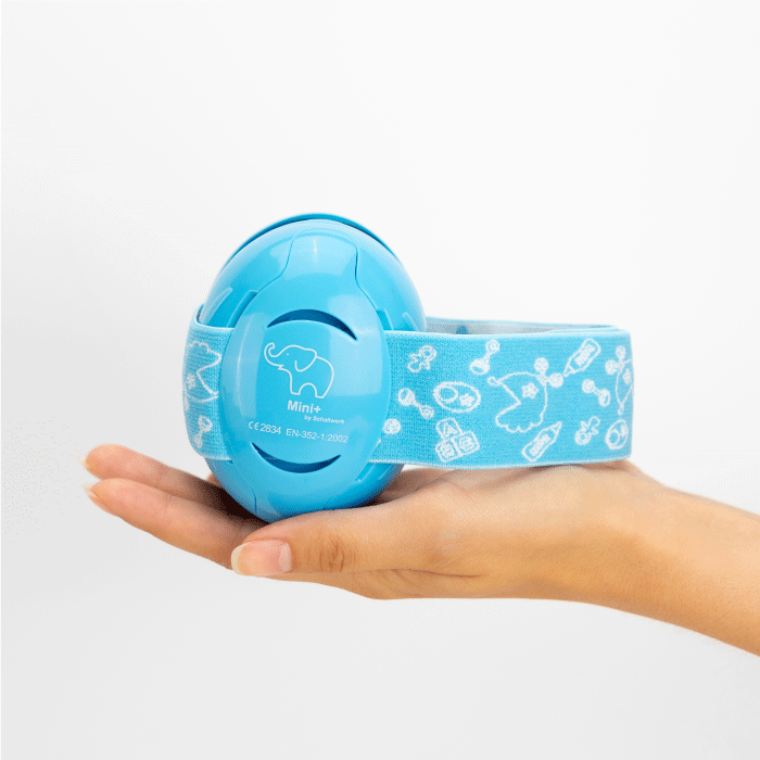 Schallwerk Mini Baby Gehörschutz, Kapselgehörschutz für Kleinkinder