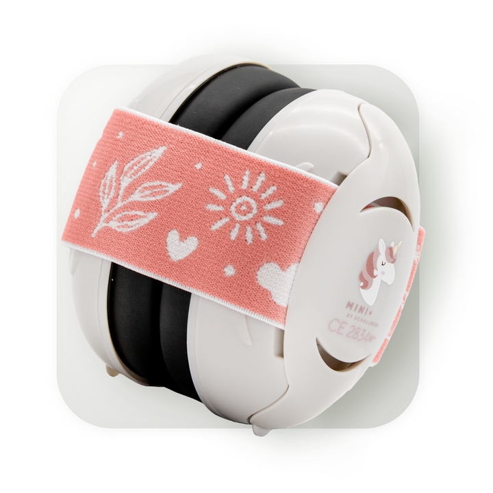 Mini+ | Gehörschutz für kleinen Kopfumfang (UV Druck)