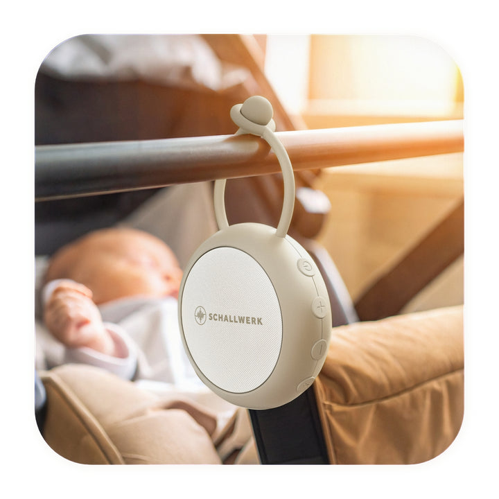 Calm+ go | White Noise Einschlafhilfe für Babys