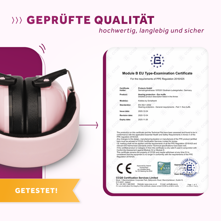 Schallwerk Kiddies in Pink Geprüfte Qualität