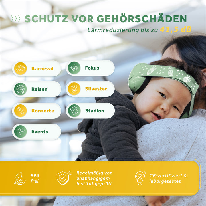 SCHALLWERK® Mini+ | Hearing protection for very small heads