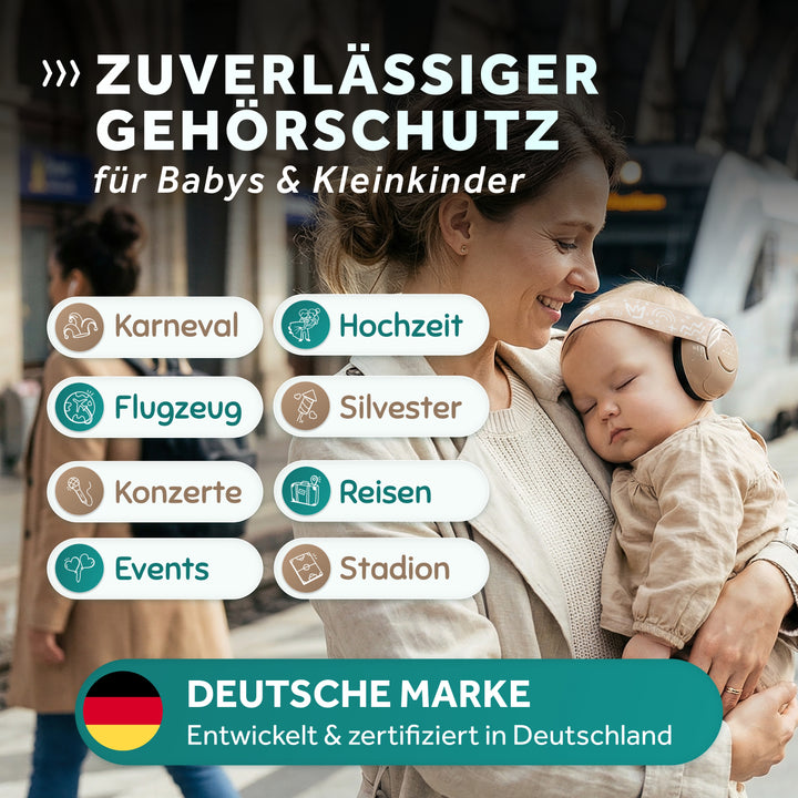MINI+ | Gehörschutz für Baby & Kleinkinder