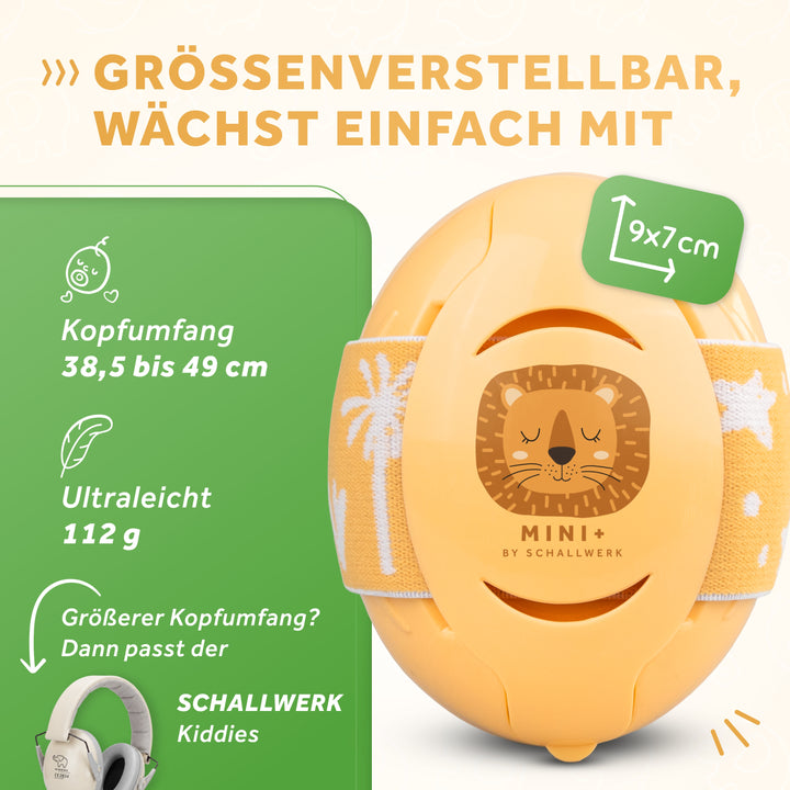 SCHALLWERK® Mini+ | Hearing protection for very small heads