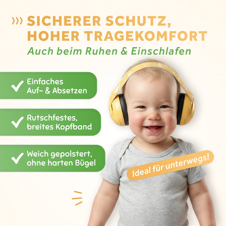 SCHALLWERK® Mini+ | Hearing protection for very small heads