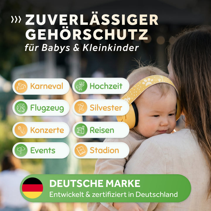 SCHALLWERK® Mini+ | Hearing protection for very small heads