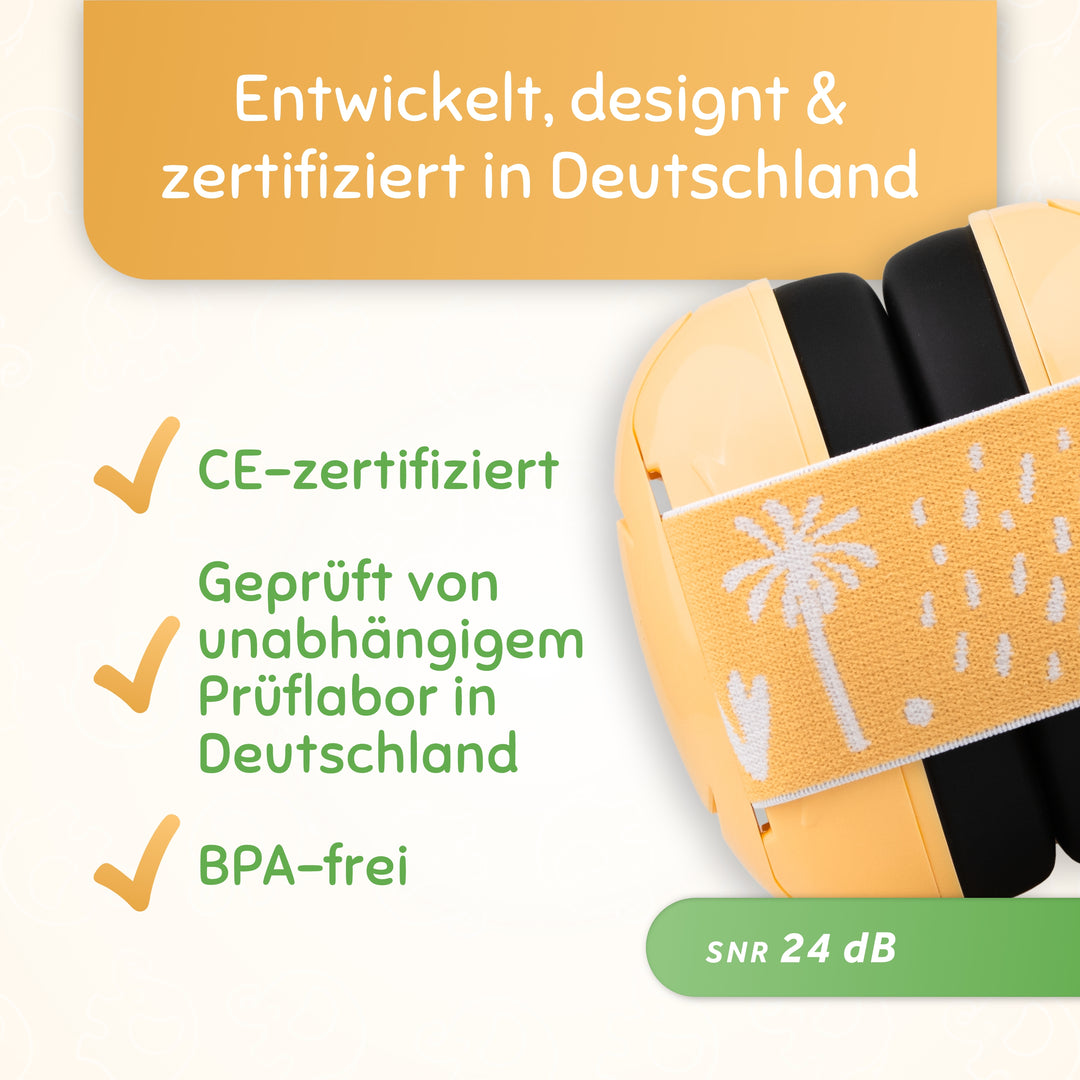 SCHALLWERK® Mini+ | Hearing protection for very small heads