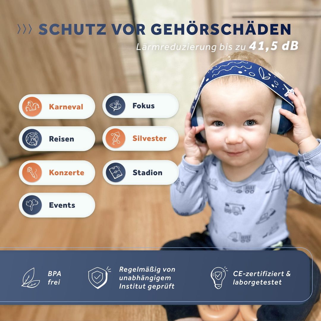 SCHALLWERK® Mini+ | Hearing protection for very small heads