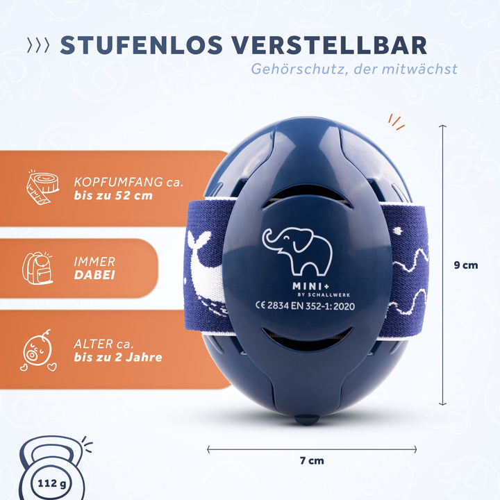 SCHALLWERK® Mini+ | Hearing protection for very small heads