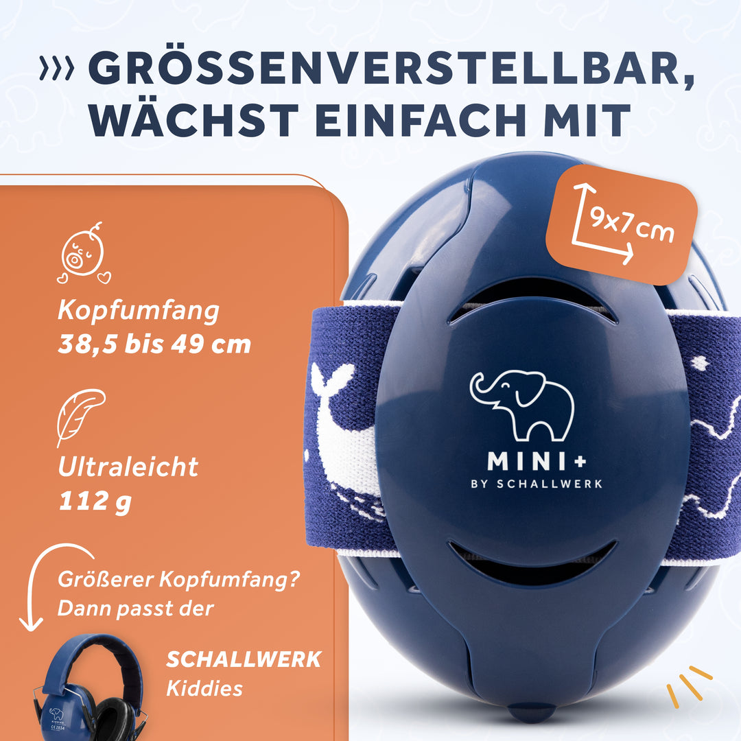 MINI+ | Gehörschutz für Baby & Kleinkinder
