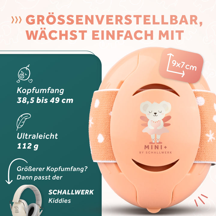 SCHALLWERK® Mini+ | Hearing protection for very small heads