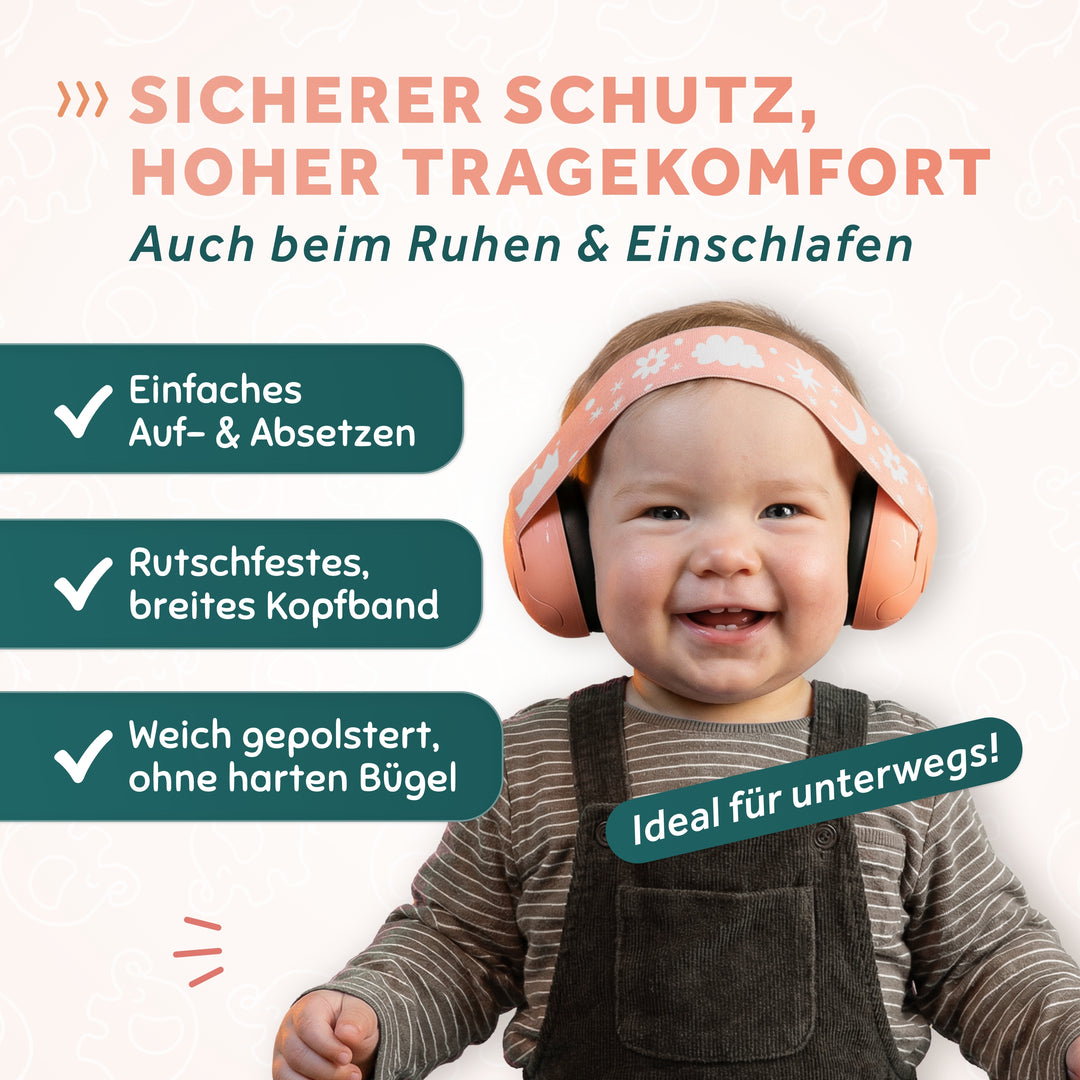 SCHALLWERK® Mini+ | Hearing protection for very small heads