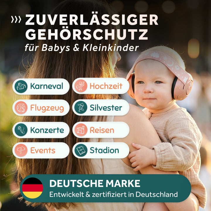 SCHALLWERK® Mini+ | Hearing protection for very small heads