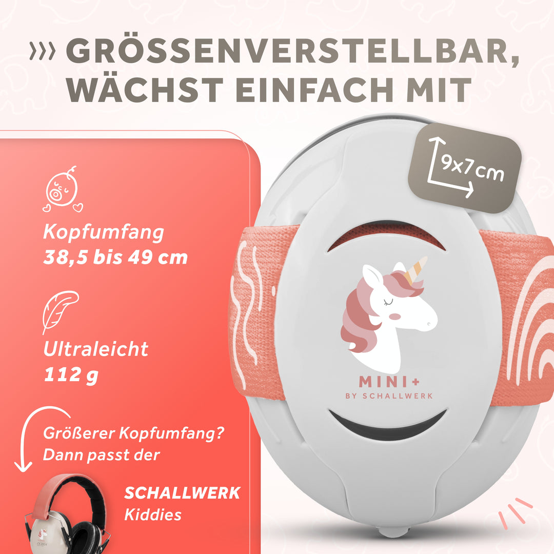 SCHALLWERK® Mini+ | Hearing protection for very small heads
