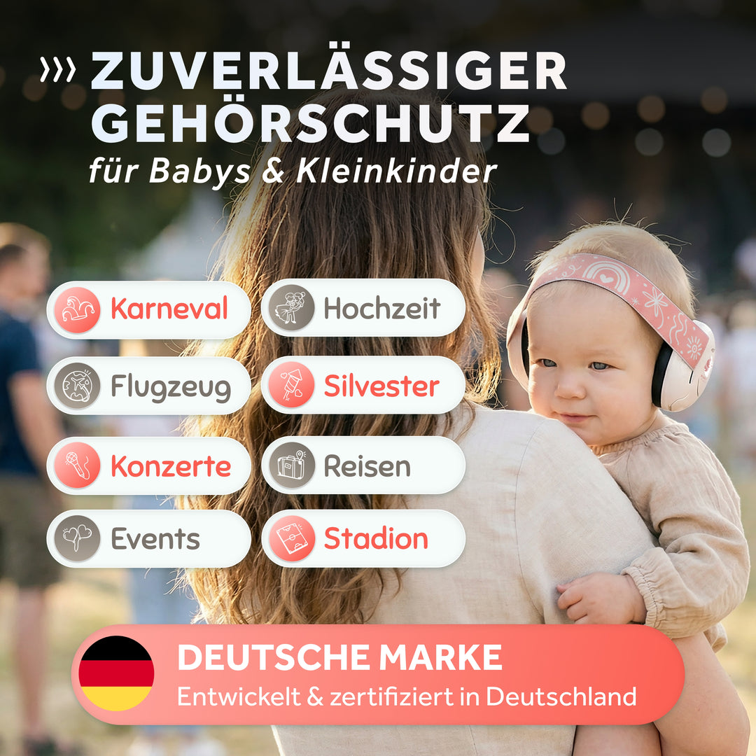 SCHALLWERK® Mini+ | Hearing protection for very small heads
