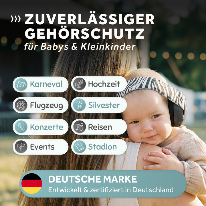 SCHALLWERK® Mini+ | Hearing protection for very small heads