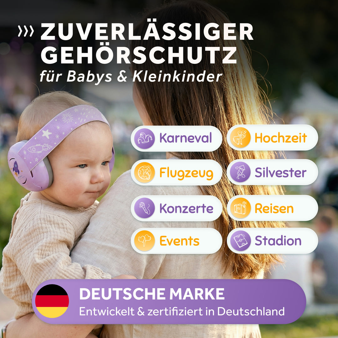 SCHALLWERK® Mini+ | Hearing protection for very small heads