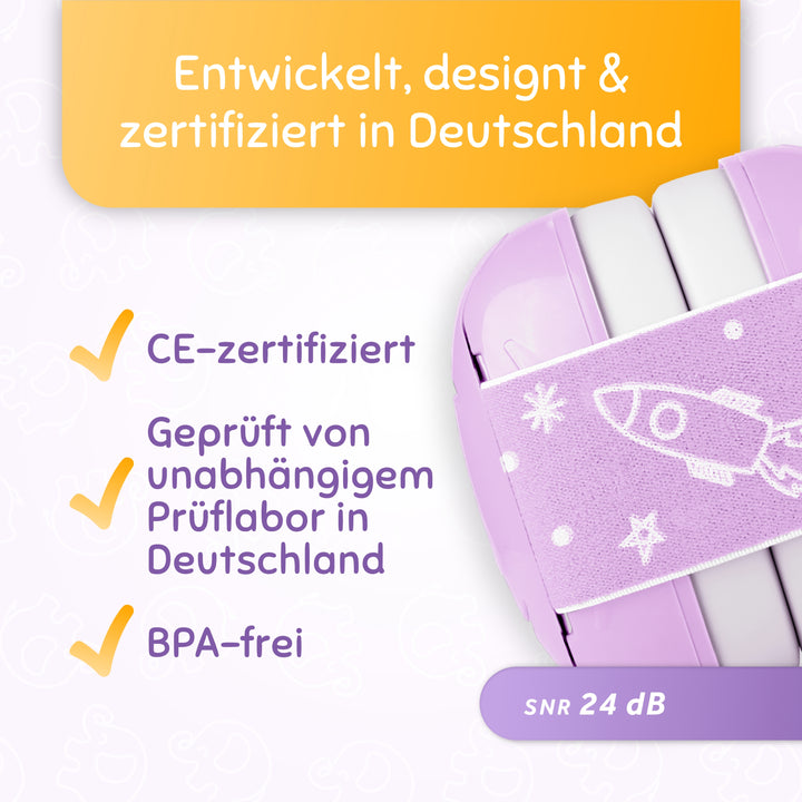 SCHALLWERK® Mini+ | Hearing protection for very small heads