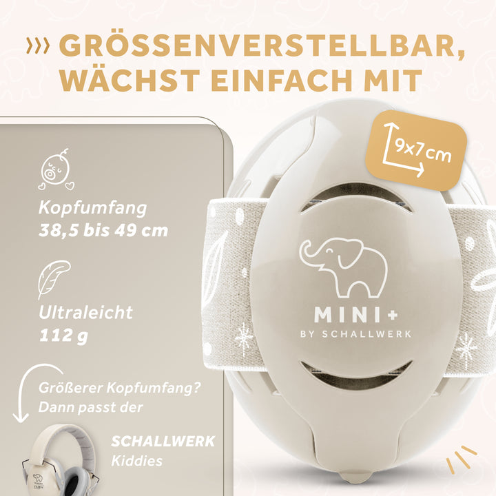 MINI+ | Gehörschutz für Baby & Kleinkinder