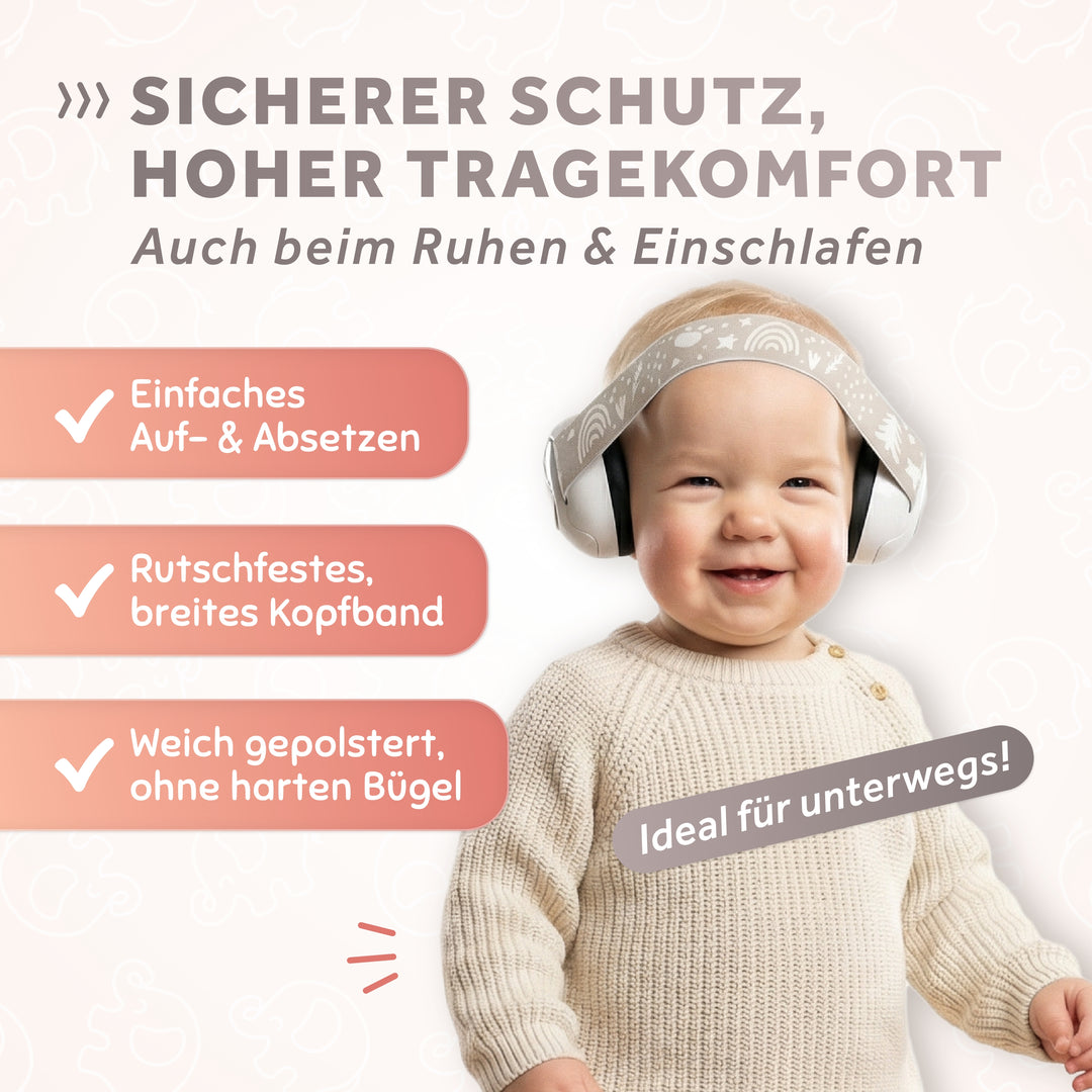 SCHALLWERK® Mini+ | Hearing protection for very small heads