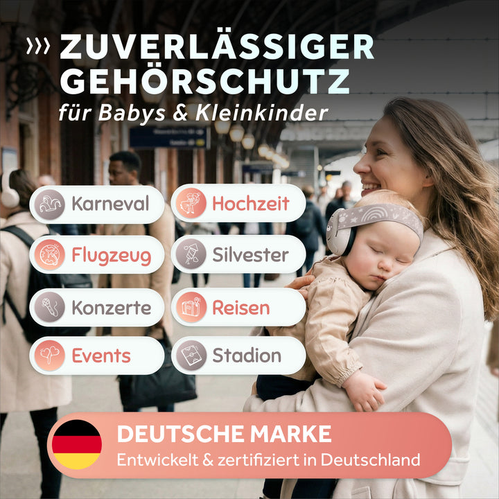 SCHALLWERK® Mini+ | Hearing protection for very small heads
