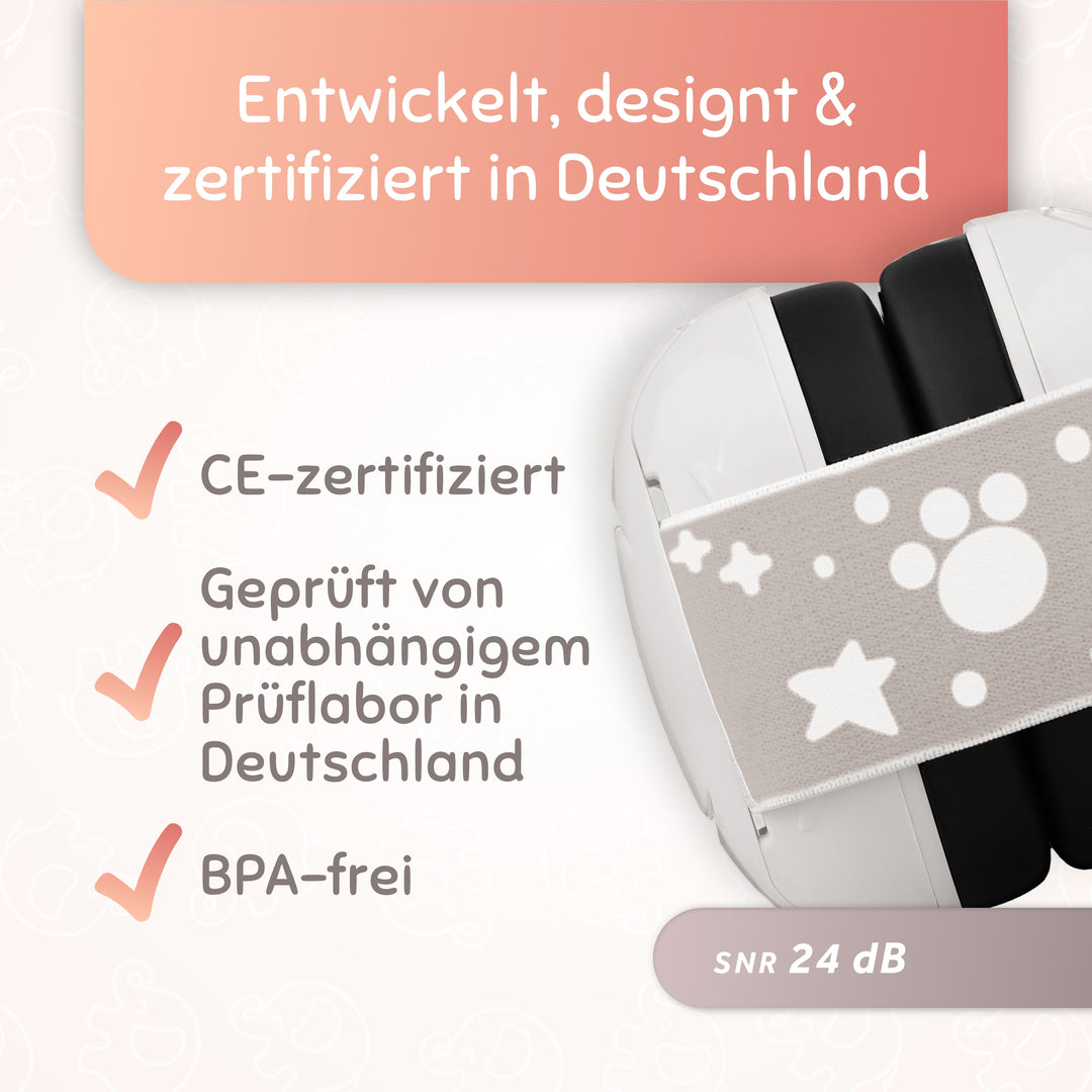SCHALLWERK® Mini+ | Hearing protection for very small heads