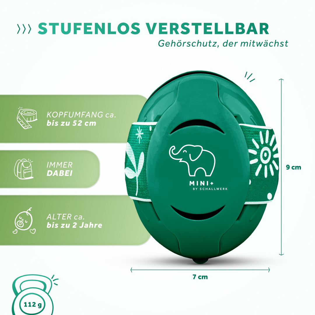 SCHALLWERK® Mini+ | Hearing protection for very small heads