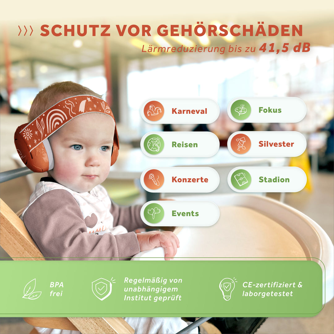 SCHALLWERK® Mini+ | Hearing protection for very small heads