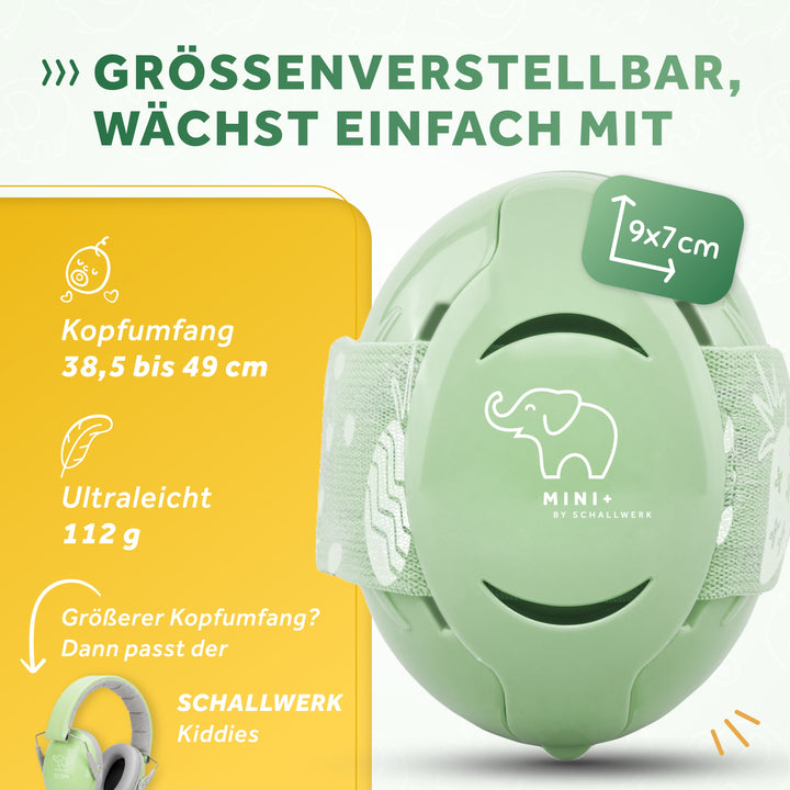 MINI+ | Gehörschutz für Baby & Kleinkinder