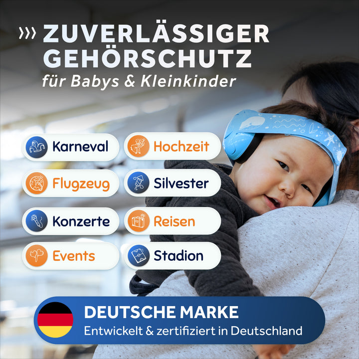 MINI+ | Gehörschutz für Baby & Kleinkinder