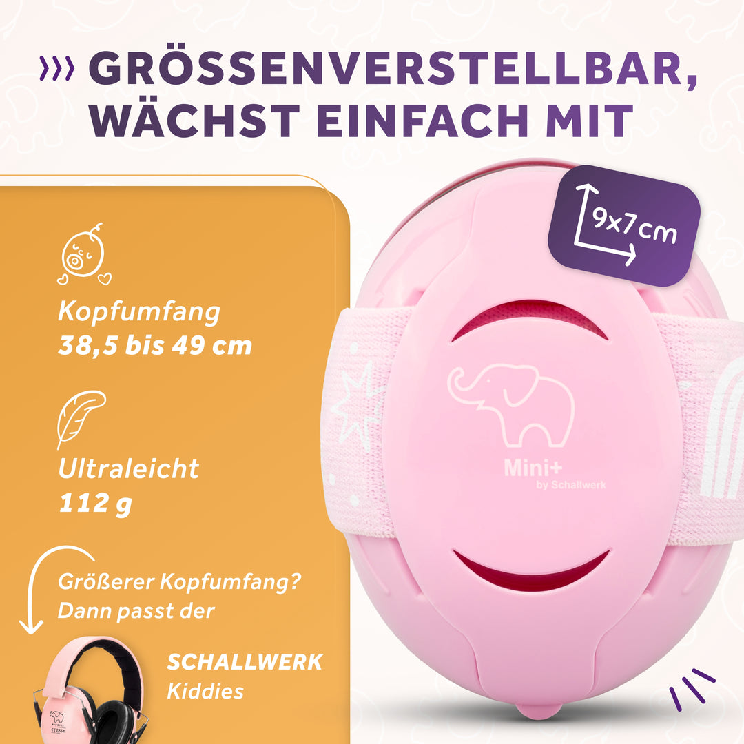 MINI+ | Gehörschutz für Baby & Kleinkinder