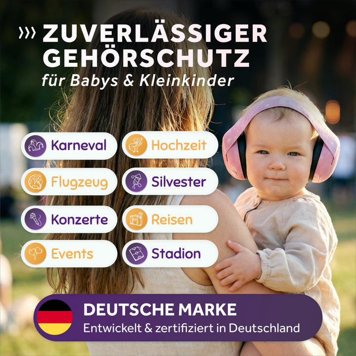 MINI+ | Gehörschutz für Baby & Kleinkinder