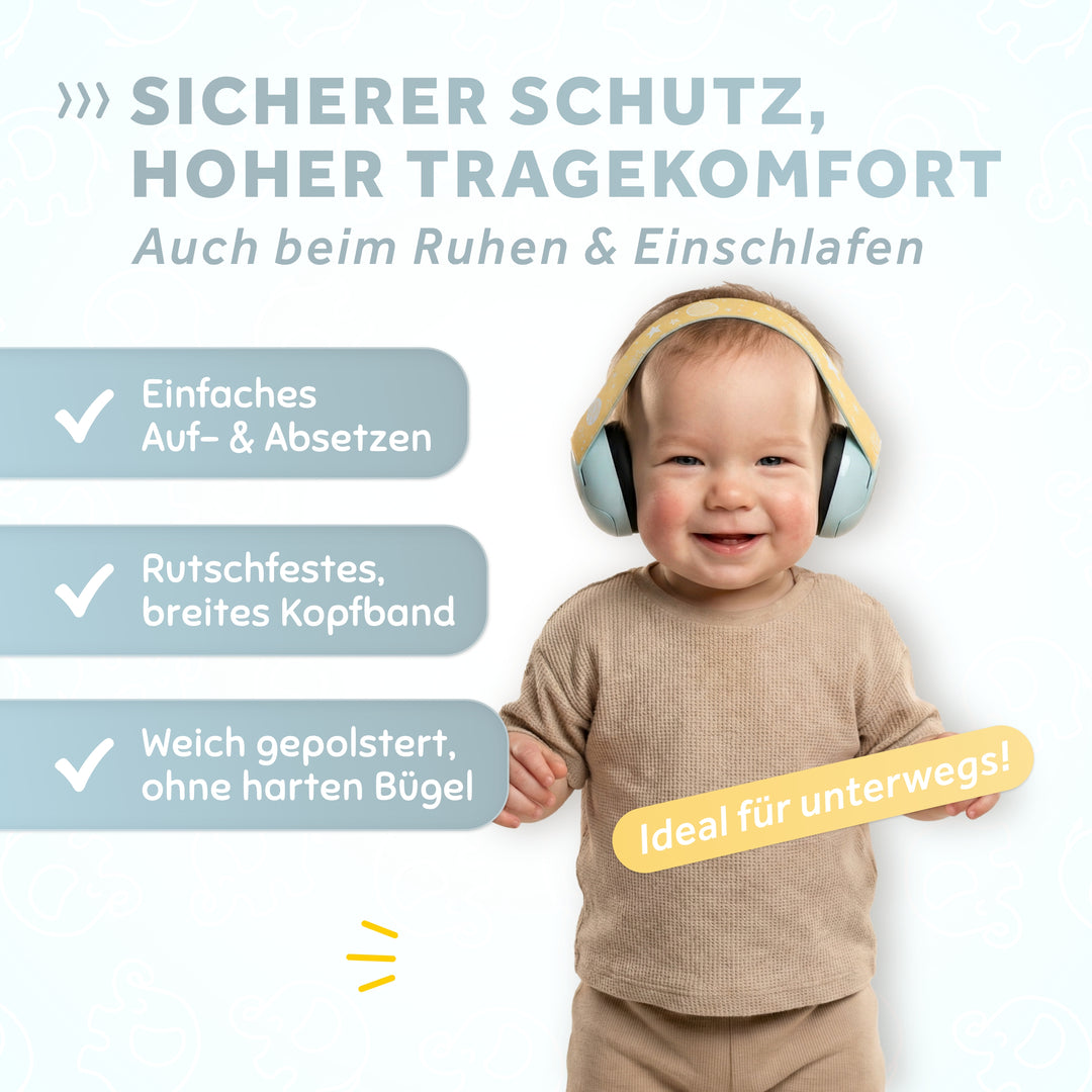 SCHALLWERK® Mini+ | Hearing protection for very small heads