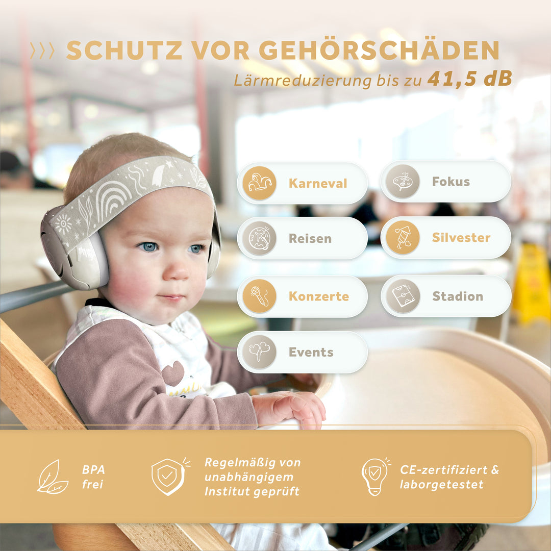 MINI+ | Gehörschutz für Baby & Kleinkinder