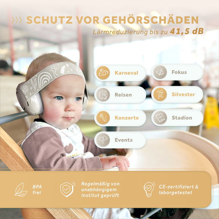 MINI+ | Gehörschutz für Baby & Kleinkinder