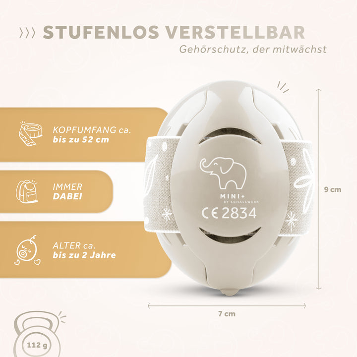 MINI+ | Gehörschutz für Baby & Kleinkinder