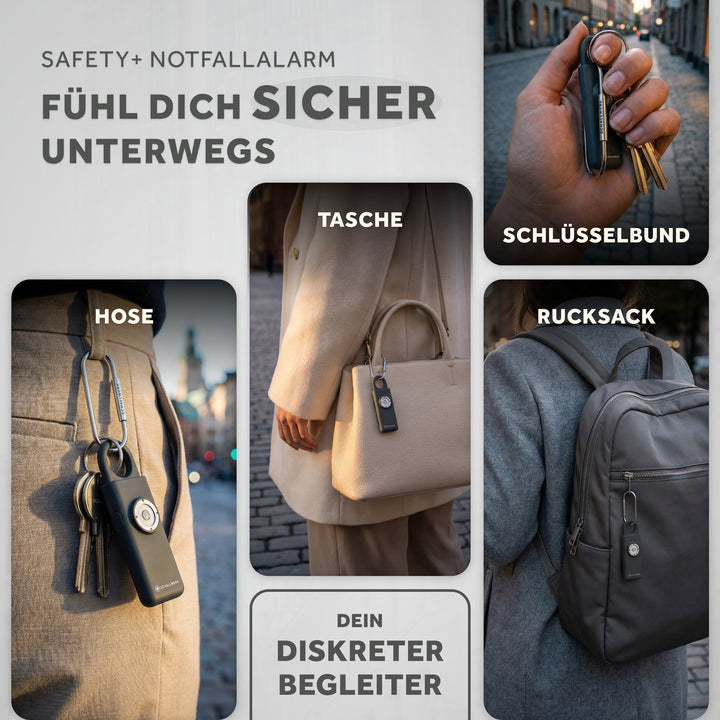 Safety+ | Personal Safety Alarm Keychain