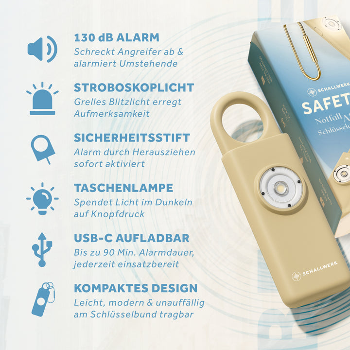Safety+ | Emergency Alarm Keychain