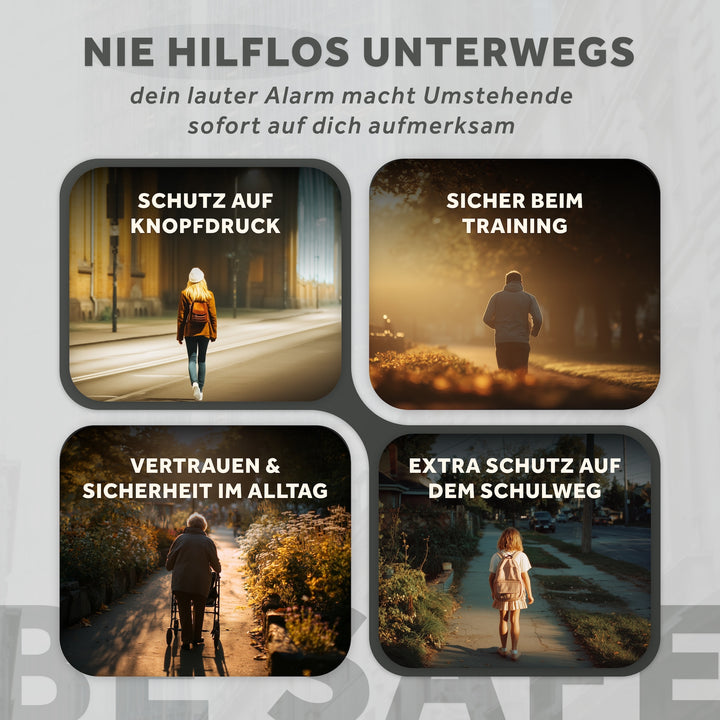 Safety+ | Personal Safety Alarm Keychain